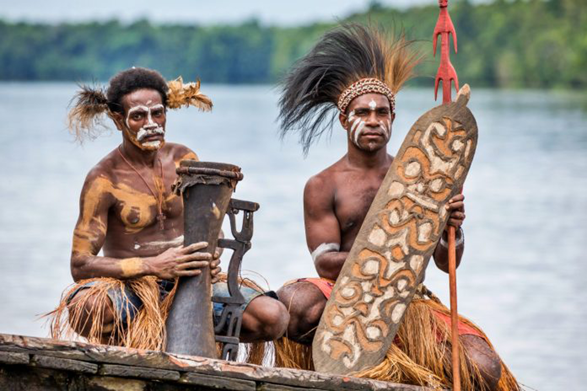 Suku Bangsa Asmat  Di Papua, Indonesia
