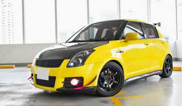 10 Foto Modifikasi Mobil Suzuki Swift - berita viral masa kini