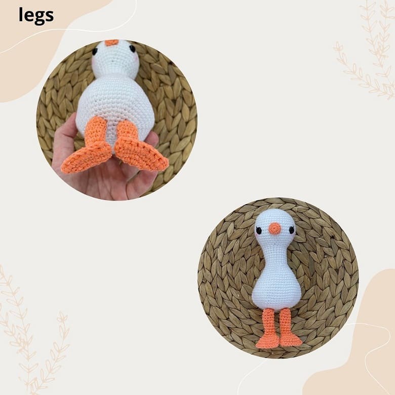 Crochet goose pattern
