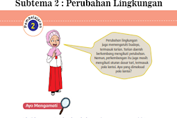 Kegiatan Belajar dirumah Tema 8 Subtema 2 PB2