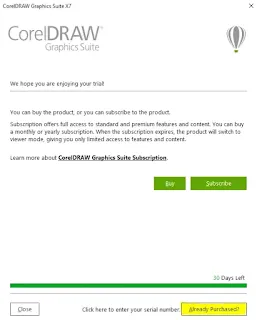 Already purchased coreldraw x7