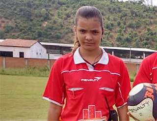 Ubaíra: Árbitra assistente de 12 anos é destaque a Copa Rural 