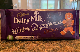 Cadbury Dairy Milk Winter Gingerbread Edition