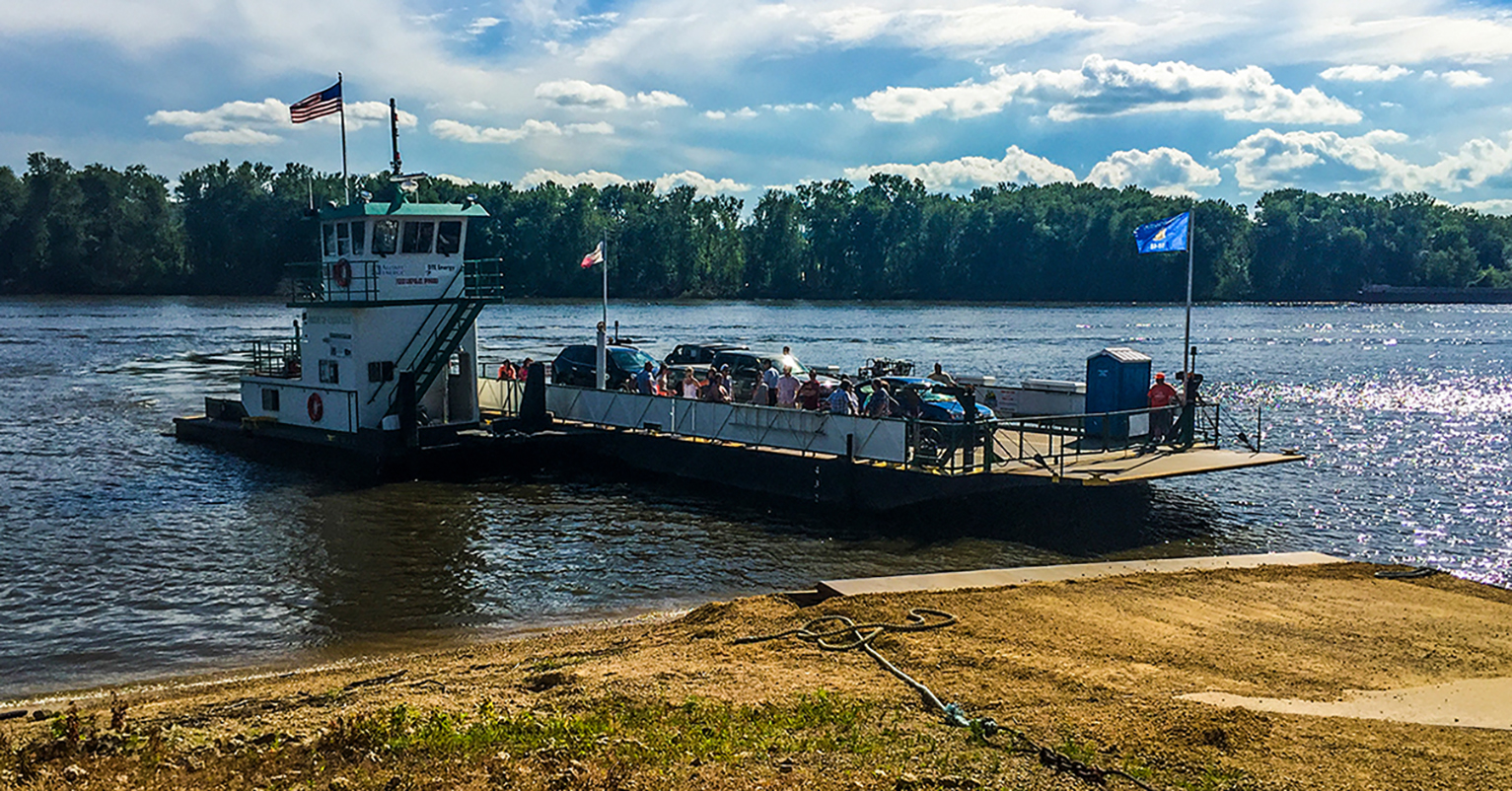 The Cassville Ferry