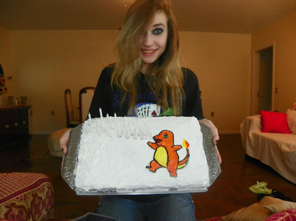 charmander cake bolo