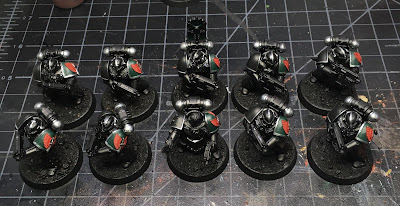 Heresy Era First Legion Dark Angels Tactical Squad WIP mark IV armor