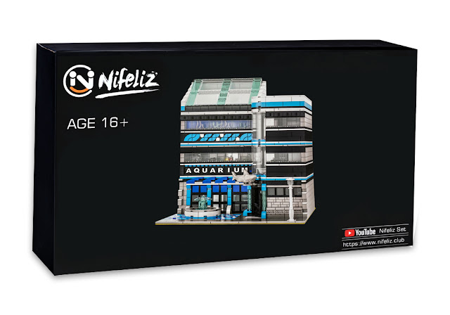 Nifeliz ocean museum compatible with lego