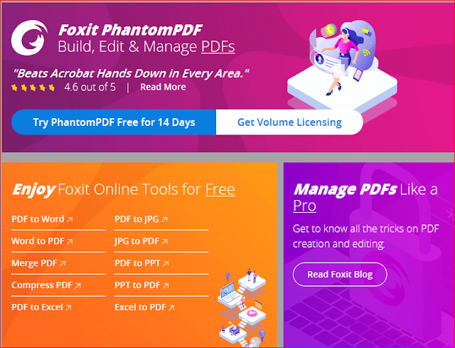  A PDF peruser with numerous additional highlights || with Foxit 