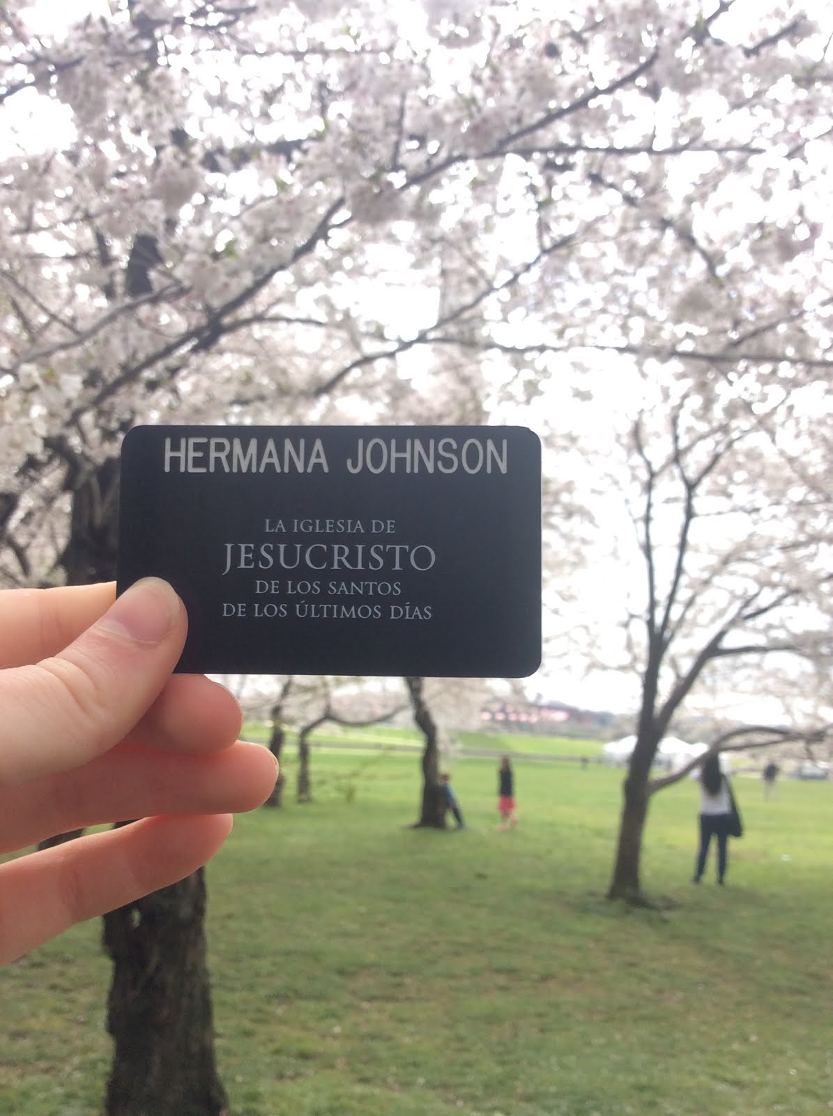 Black Name Tag