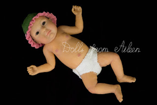 ooak anatomically correct mini baby girl doll