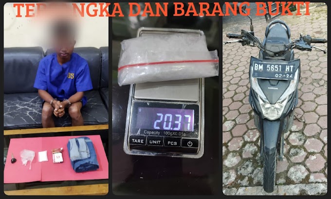 Satres Narkoba Polres Dumai Kembali Sukses Meringkus Pelaku Penyalahgunaan Narkoba Jenis Shabu