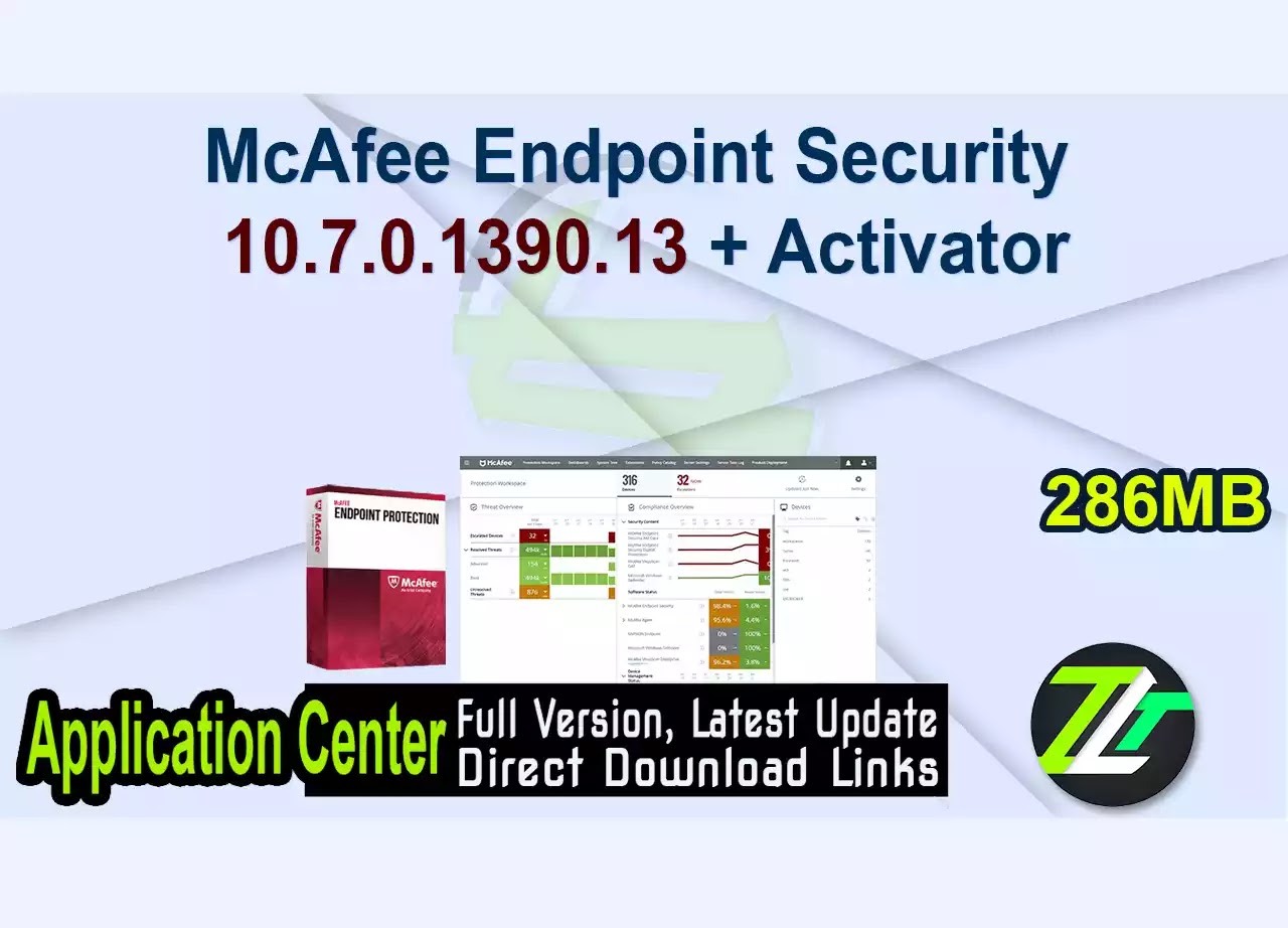 McAfee Endpoint Security 10.7.0.1390.13 + Activator