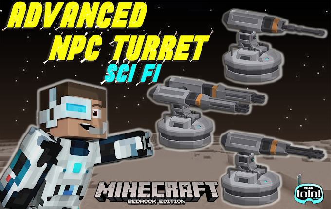 Advanced NPC Turret || Minecraft Turret Addon