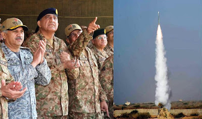 Pakistan Army displays fire power capability