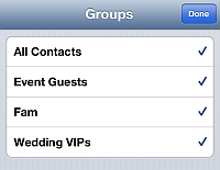 iphone contacts delete groups