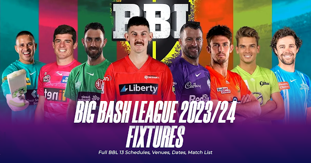 Big Bash League 2023/24 Fixtures