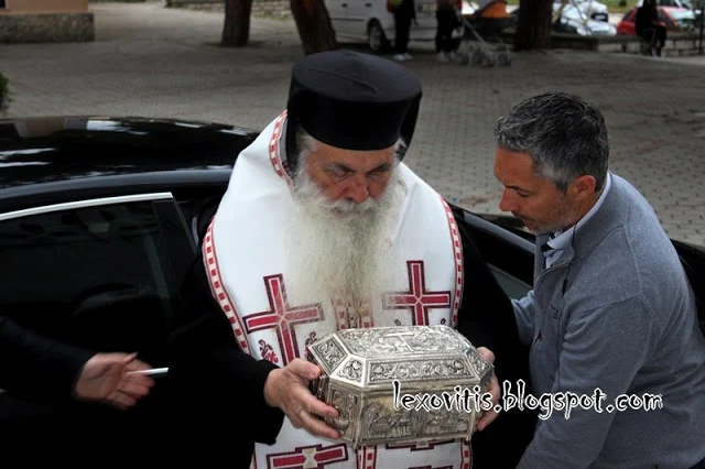 Στη Φλώρινα ο Μητροπολίτης Αργολίδας μετέφερε το Ιερό Λείψανο του Αγίου Λουκά (βίντεο)