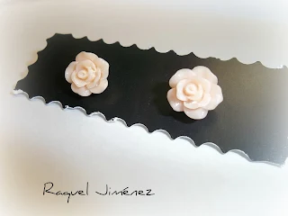 pendientes rosas