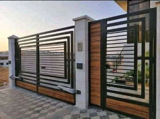 desain pintu pagar rumah