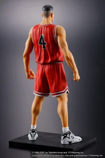 Figuras One and Only de Slam Dunk con Hanamichi Sakuragi, Takenori Akagi y Ryota Miyagi en poses dinámicas.