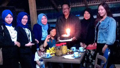 Abdul Rahman didampingin anak dan istri pada HBD ke-50