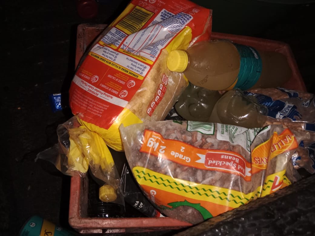 SAPS officers were left shaken after searching a food store, what they found left patrons speechless