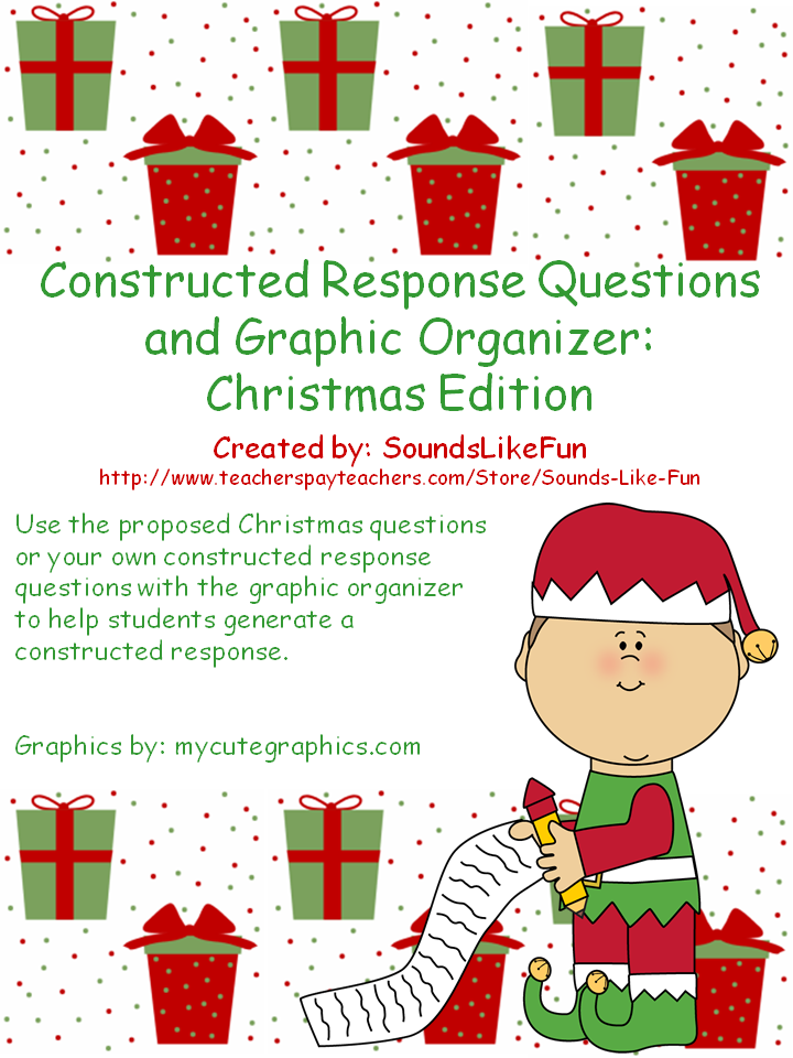 http://www.teacherspayteachers.com/Product/Constructed-Response-Questions-Graphic-Organizer-Christmas-Edition-1571384