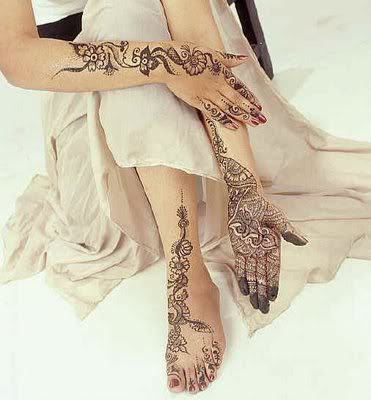 dulhan mehndi design for legs