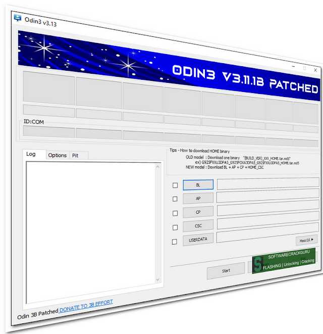 Odin3 v3.13.1_3B Patched Fresh Version Free Download (All Error Bypass and Flash)