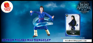 McDonalds Last Airbender Happy Meal Toys - Katara Figure and Bracelet