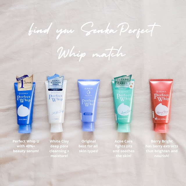 Senka Perfect Whip Facial Cleansers Review: Find the one that suits your skin morena filipina skin care blog