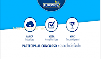 Logo La tua idea su #tecnologiafacile e con Euronics vinci gift card e premi Sony