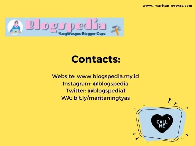 contacts blogspedia