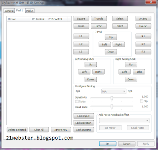 Cara Setting Control PCSX2