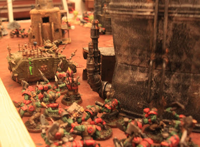 Warhammer 40k - 9th Edition - Evil Suns Orks vs The Wretched Death Guard - 1000pts - Maelstrom of War beta rules