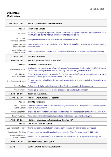 XXXI Simposio de la Sociedad Española de Historia de la Psicología (SEHP)/X Simposio de la Asociación de Motivación y Emoción (AME)