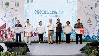 Dukung Kemajuan UMKM, bank bjb Salurkan Kredit Mesra di Medan