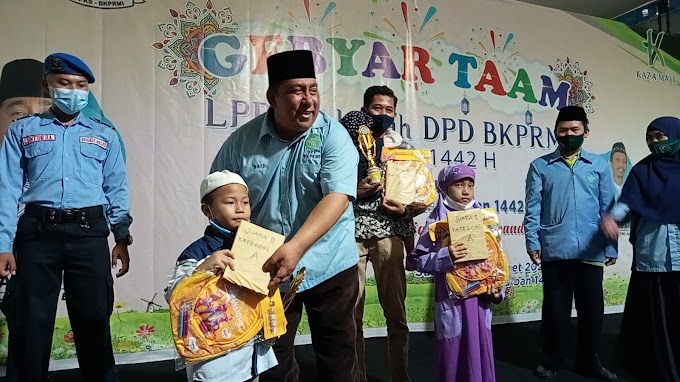 DPP BKPRMI Serahkan Hadiah Gebyar TAAM Surabaya