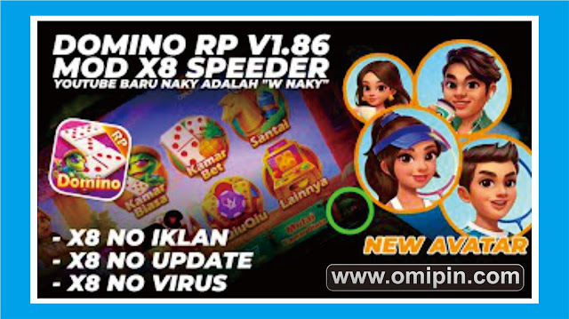 Apk Mod Domino Rp v1.86 Full Original Patch X8 Speeder