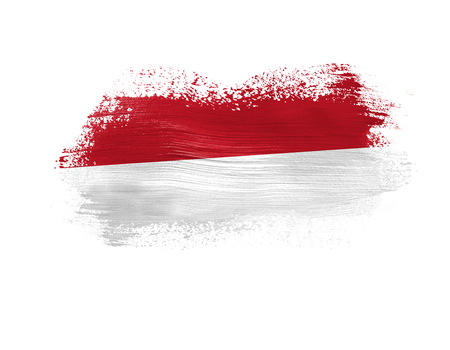 gambar bendera merah putih vector