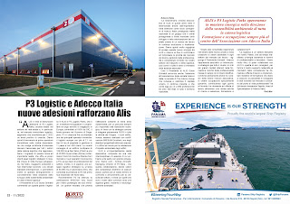 NOVEMBRE 2022 PAG. 32 - P3 Logistic e Adecco Italia nuove adesioni rafforzano Alis