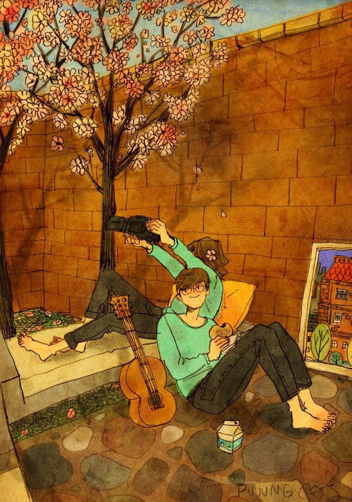 Korean Artist Beautifully Captures What Real Love Truly Looks Like