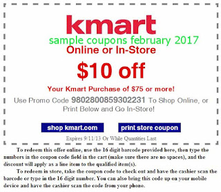 Kmart coupons february 2017
