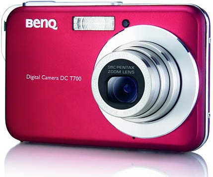 BenQ DC T700 Digital Camera - Review (Front)