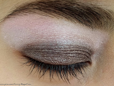 Brown and Pink Eyeshadow