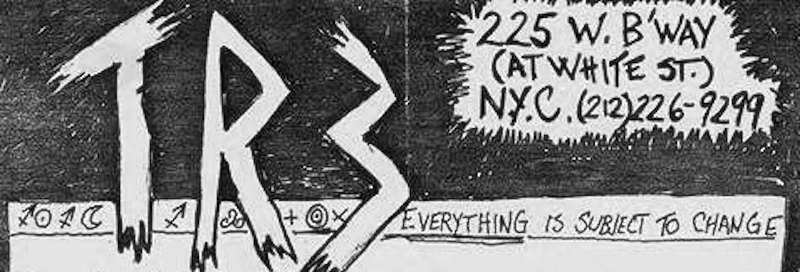 27 Sep 1980, Tier 3, New York City NY, USA - ACR Gigography