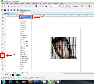 Tutorial Membuat Effek Typography Pada Wajah Dengan Coreldraw X7