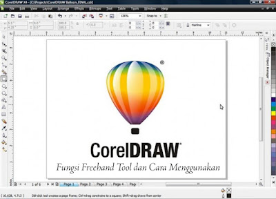 Pengertian Freehand Tool: Fungsi dan Cara Menggunakan pada CorelDraw
