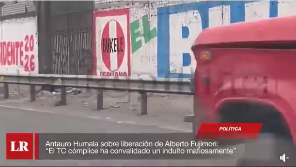 Antauro Humala inició su campaña presidencial al 2026 como "El Bukele peruano"