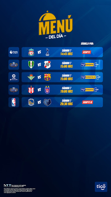 Tigo Sports 7 de mayo